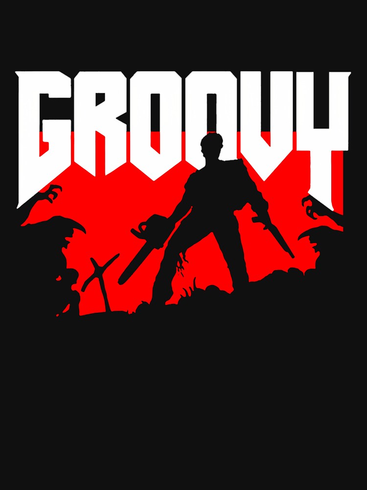Groovy and Doomy Horror The Evil Dead by GrinReaperGoods