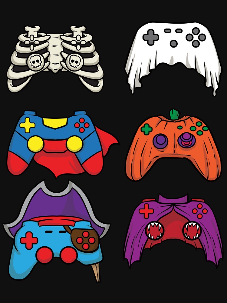 Halloween Video Game Controller Video Game Player Gear by DynamicDesign