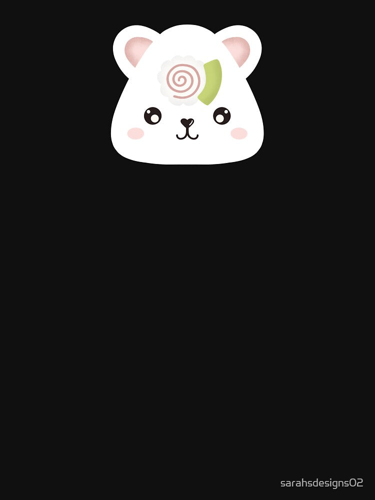 Onigiri Sushi Bear Kawaii Japanese Food by sarahsdesigns02