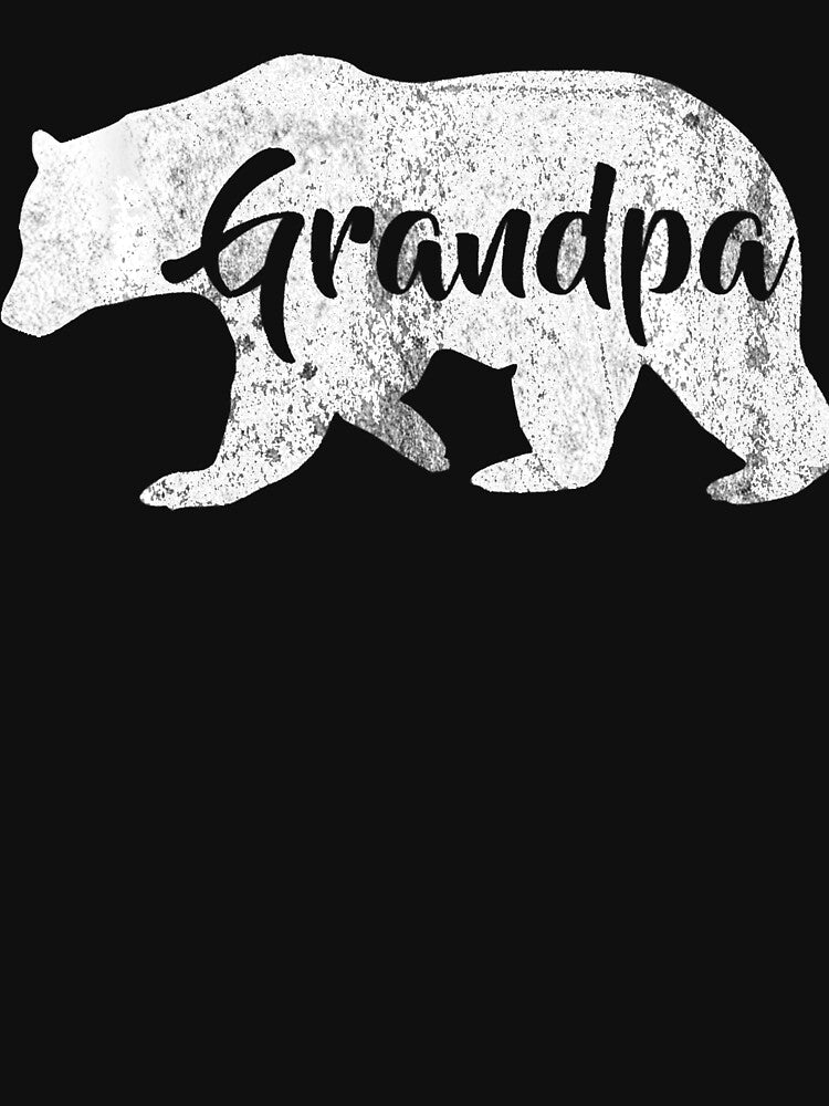 Men's Grandpa Bear Awesome Camping Grandpa by SharonBender