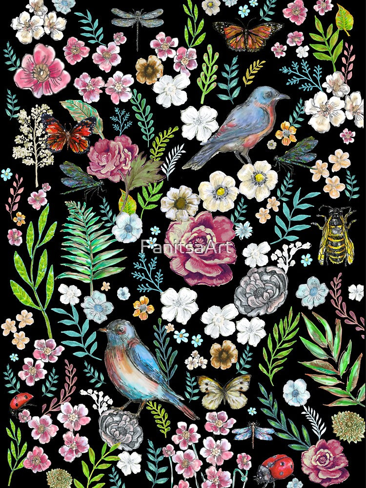 Night Garden by FanitsaArt