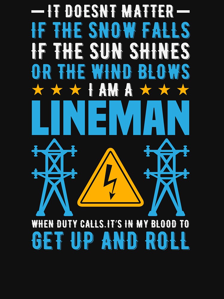 Electrical Power Lineman | Utility Lineman | Linemen by Impressify