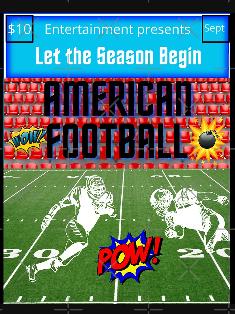 Let the season begin. American football comic by Dreamingnewfie