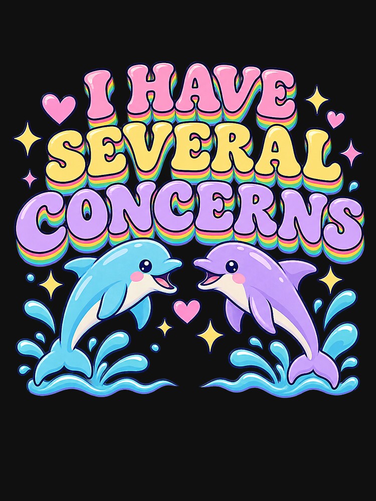 I Have Several Concerns Funny Mental Health Design by ArcanePrintsxo