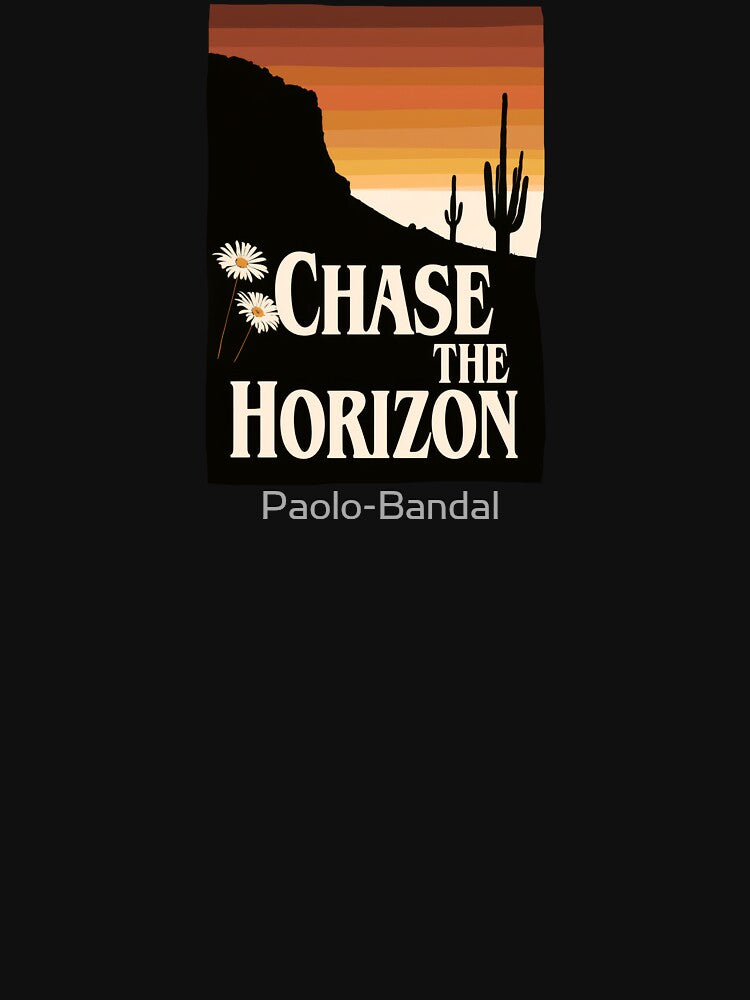 Chase the Horizon Western Sunset by Paolo-Bandal