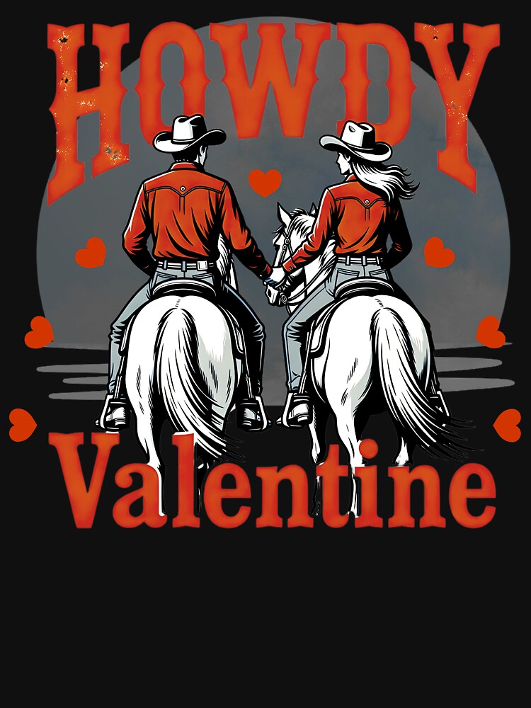 Howdy Valentine. Romantic Western Cowboy Love. by Insidethelines