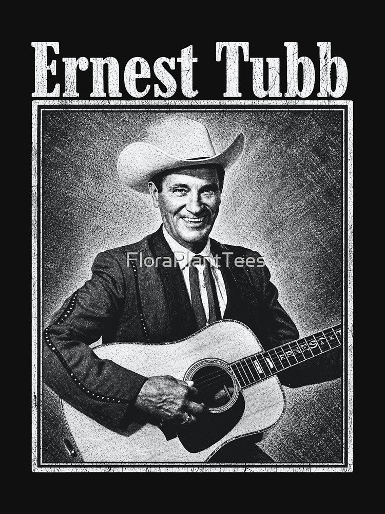 Ernest Tubb by FloraPlantTees