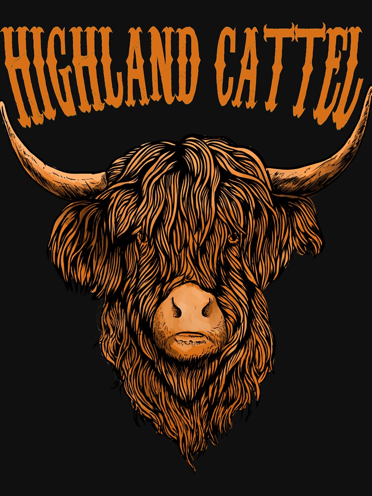 Highland cow Scottish highland cattle by Tagesapfel