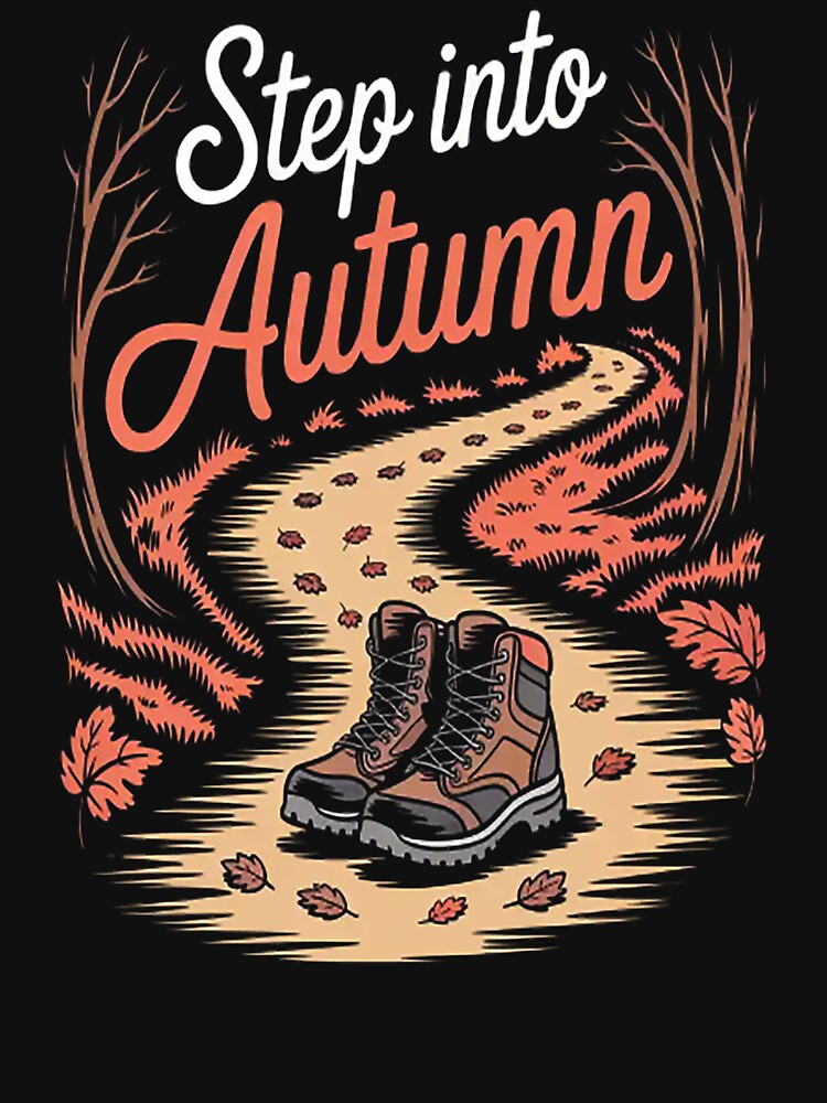 Stepping Into Autumns Embrace Fall Hiking Adventure by brinbotty