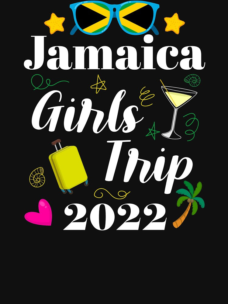 Matching Bachelorette Jamaica Girls Trip 2022 design by jakehughes2015