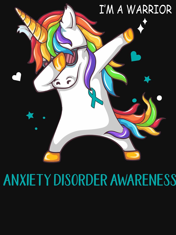 I Am A Warrior Anxiety Disorder Awareness by deputylove
