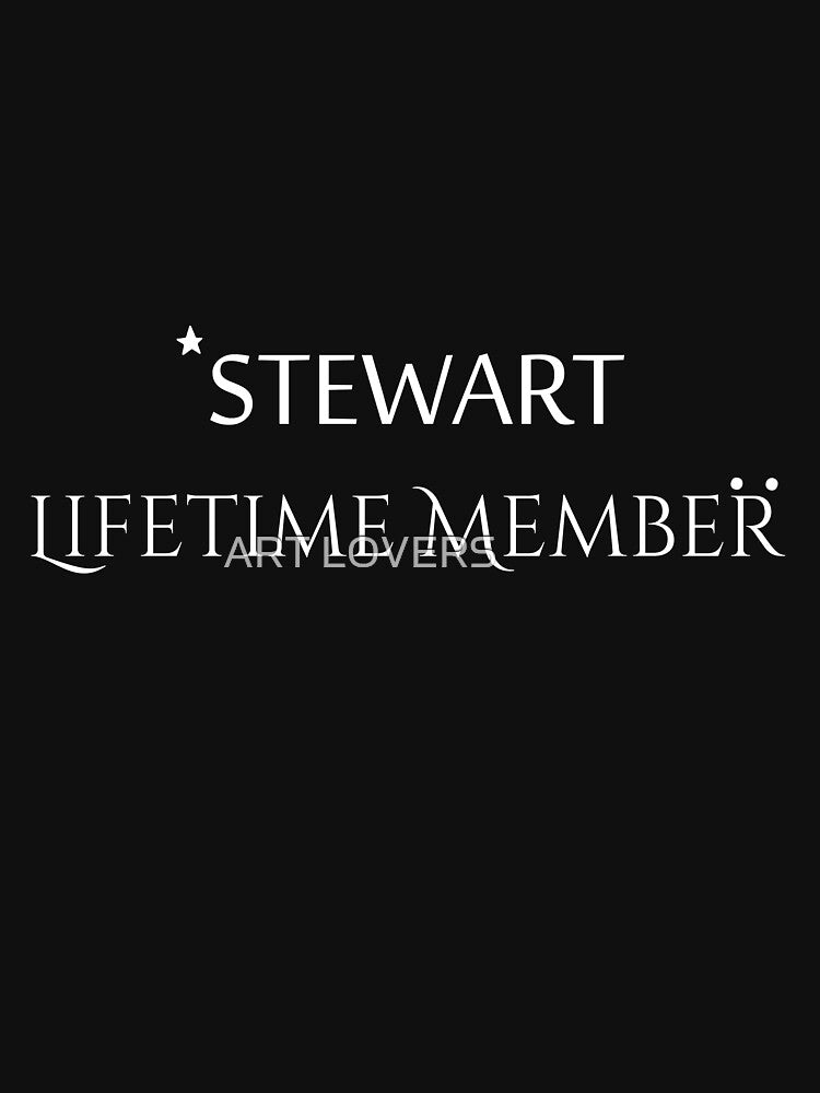 STEWART Lifetime Member Ugly Sweater 2022 First Last Name T-Shirt by َART LOVERS ★★★★★
