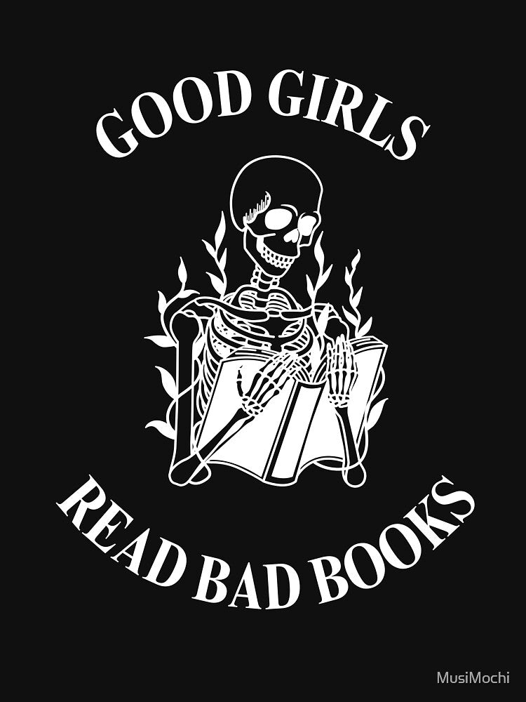 Copy of Good Girls Read Bad Books Vintage Design by MusiMochi