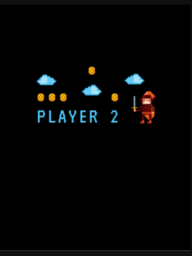 Black and Blue Video Games Pop Cultur| Perfect Gift by jeaneei