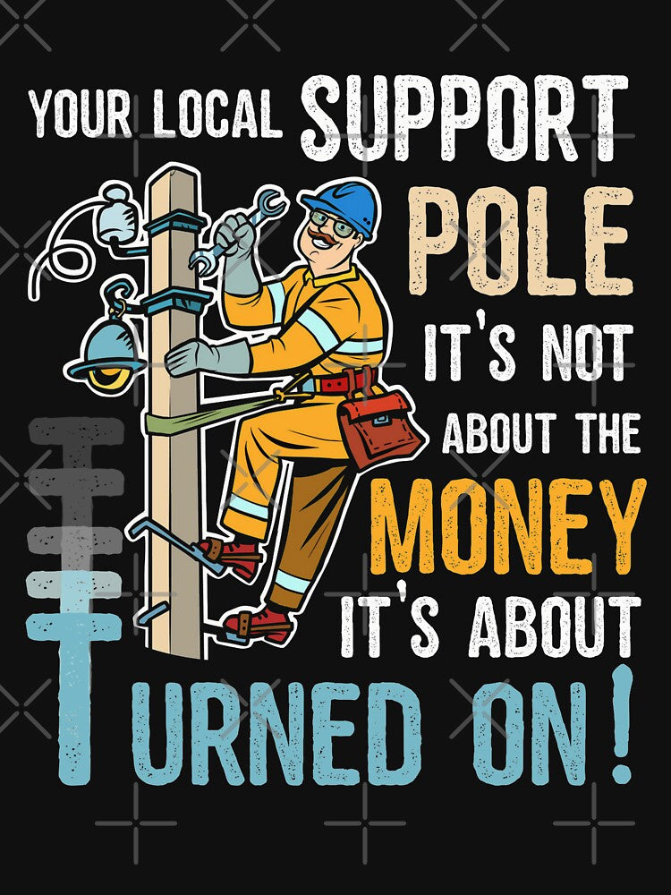 Support Pole Lineman by BrennaEirlys