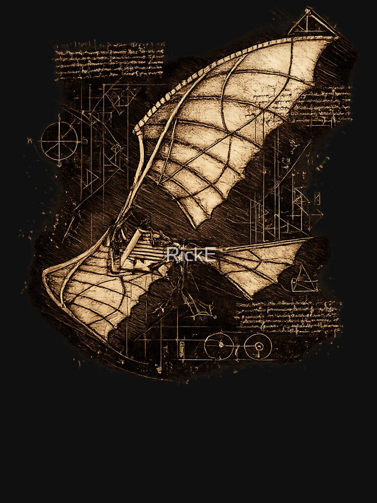 Leonardo da Vinci's Dream of Flying by RickE
