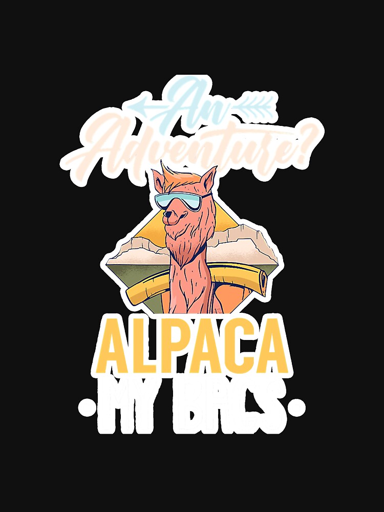 An Adventure Alpaca My Bags Hiking by SkyCloudBlue