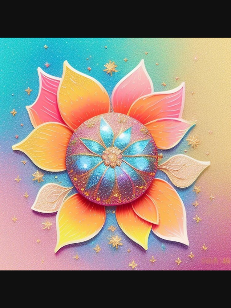 Peach pastel floral by Roxburylane