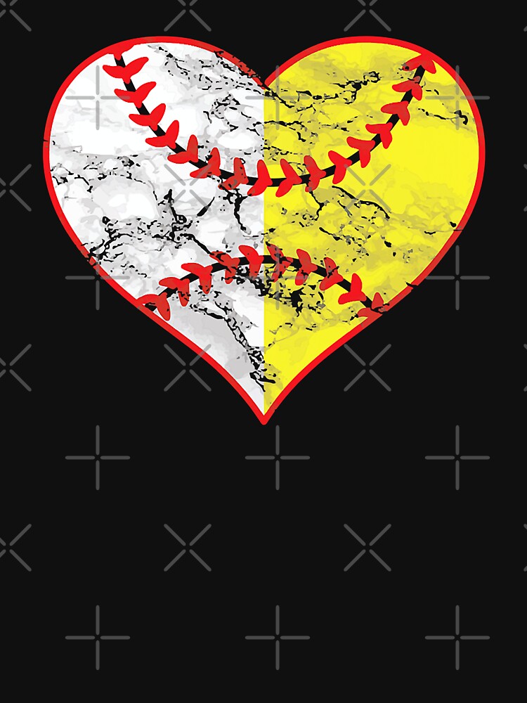 Baseball Softball Heart Mom Women Baseball Ideas by MichelSorour