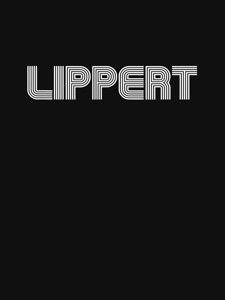Lippert Name Vintage Retro 60s 70s 80s Sport Funny by ninapfvu