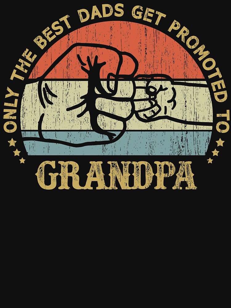 Promoted To Grandpa - Gift for Grandpa Fathers Day Gift by nana1099