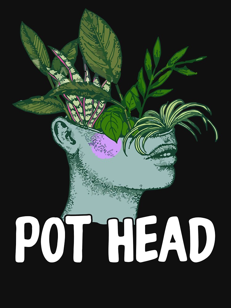 Funny Gardening Pot Head by SunsetGloww