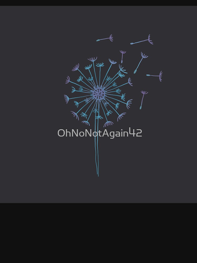 Dandelion wishes and dreams in colour by OhNoNotAgain42 Unisex