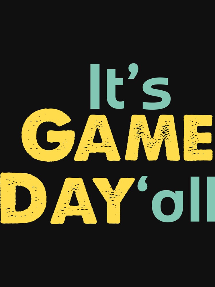 It's Game Day Y'all Sticker by contawana1s