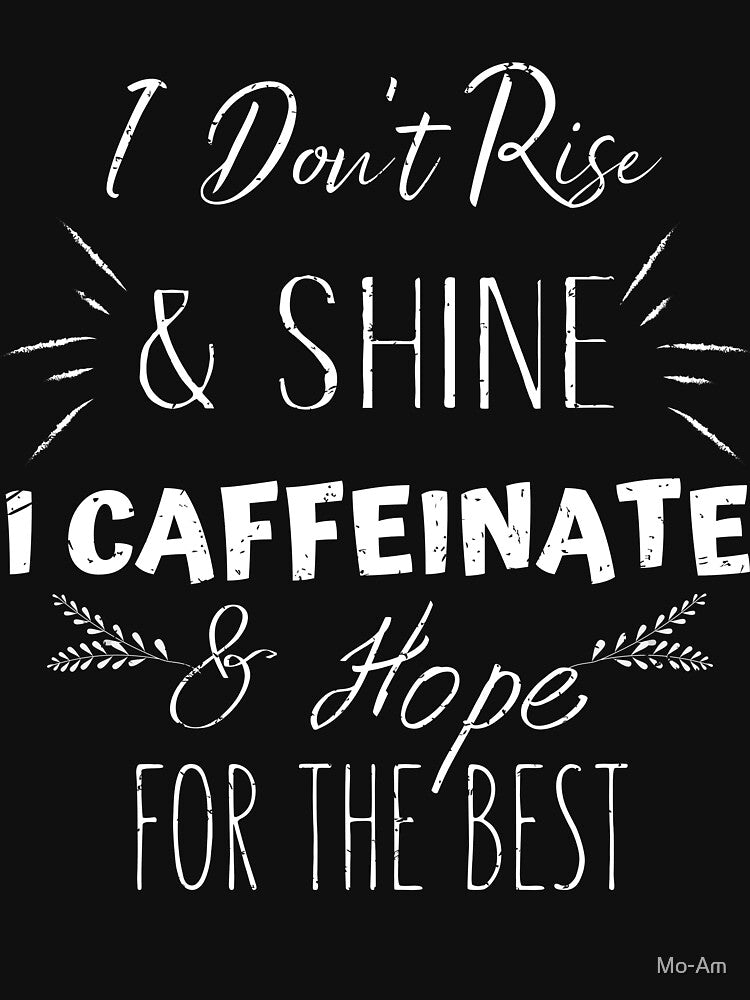 Womens Funny Coffee Tee Coffee Lover Saying Gifts for Her Mom Wine by Mo-Am