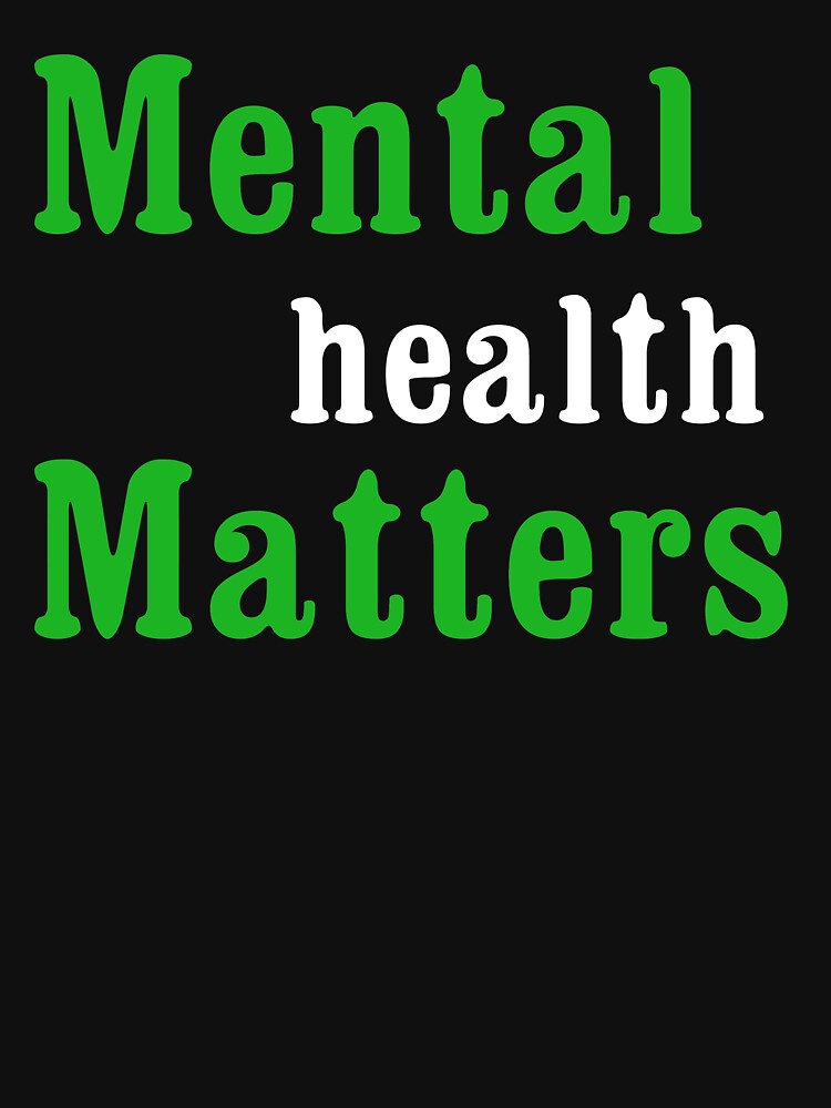 Mental Health Matters by Color-Sparkle
