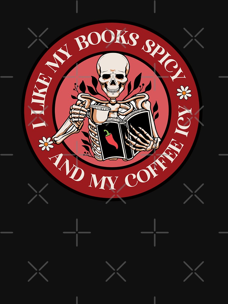 I like My Books Spicy And My Coffee Icy kindle Book Aesthetic by StickyBook