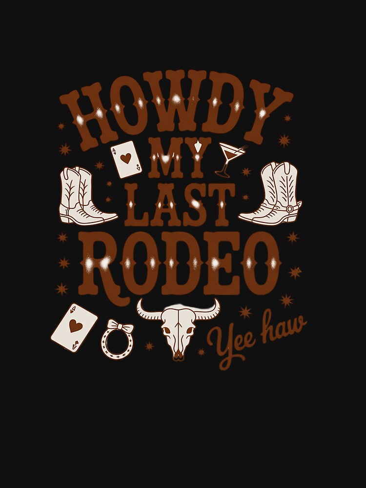 Bride to Be Nashville My Last Rodeo Bachelorette Matching by CultureSpec