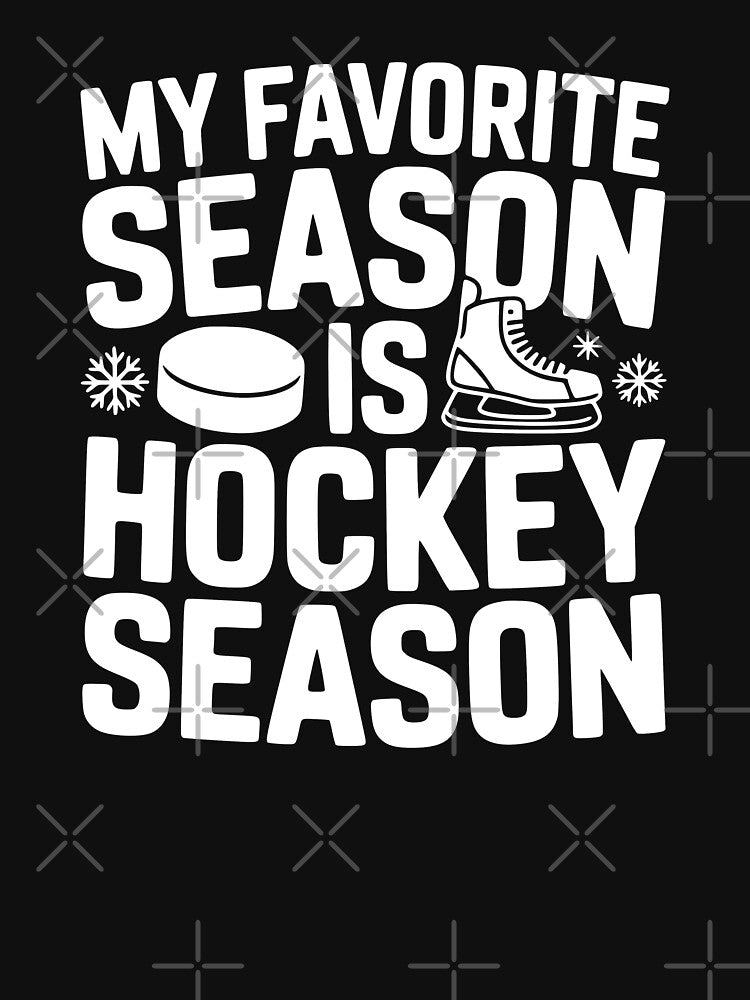 My Favorite Season Is Hockey Season by theartfulaspie