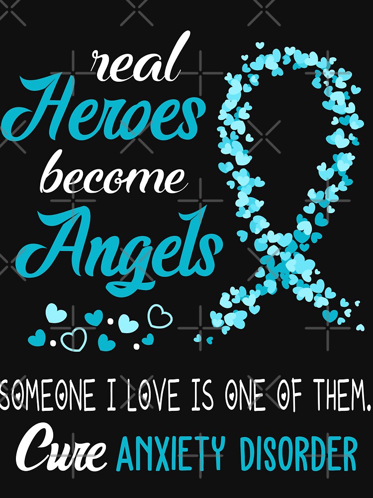 Real Heroes become Angels Someone I love is one of them, Cure Anxiety Disorder by KirstybShop