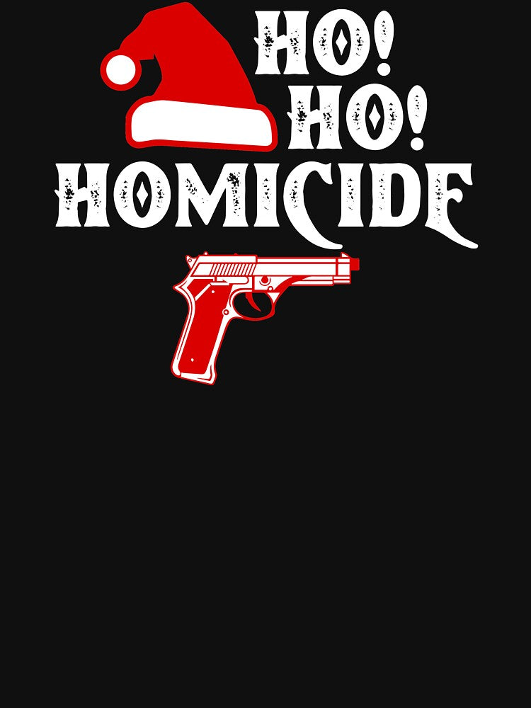 Ho Ho Homicide True Crime Lover Christmas graphic by jakehughes2015