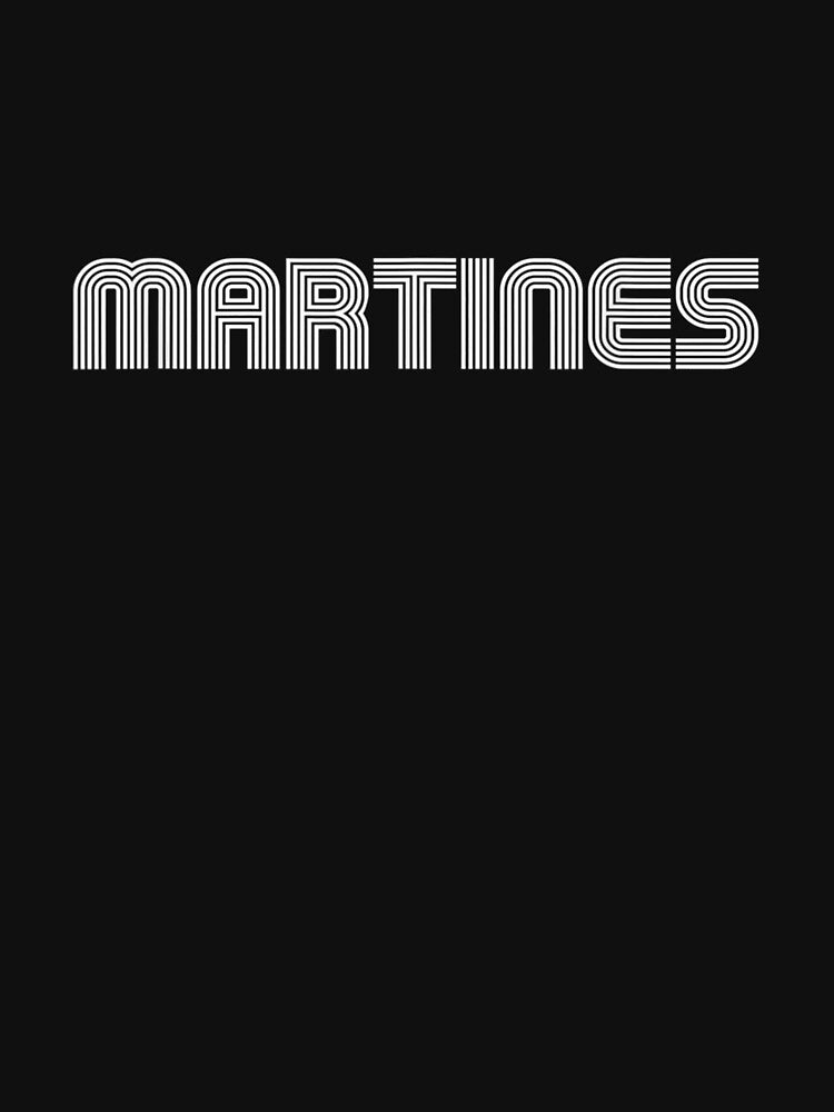 Martines Name Vintage Retro 60s 70s 80s Sport Funny by ninapfvu