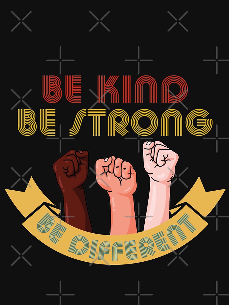 Be Kind Be Strong Be Different Vintage Sunset 2020 by tinypurpleland