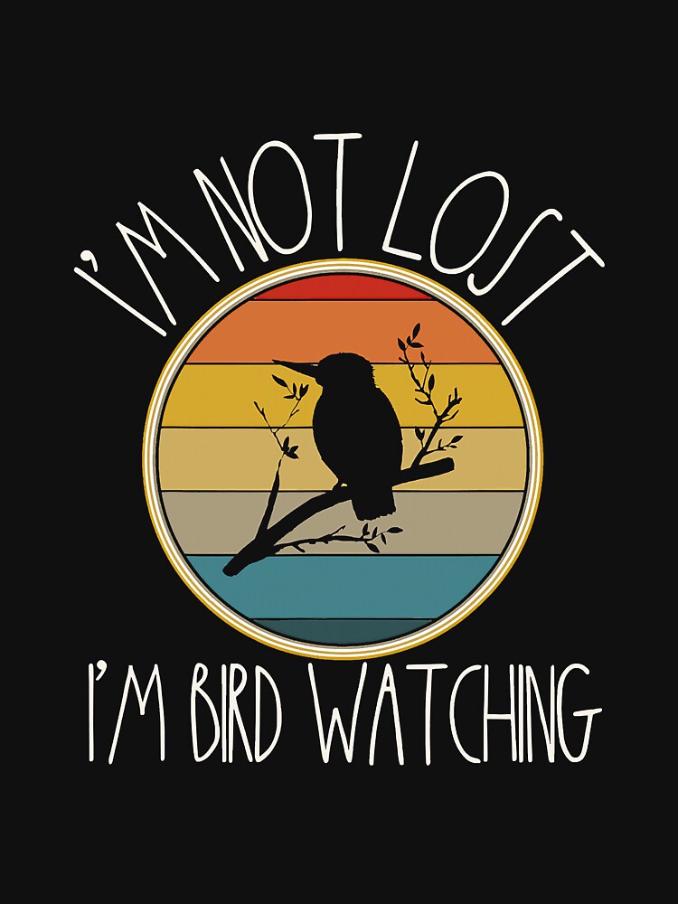 Retro Birder Bird Watching Birding by dadohandle