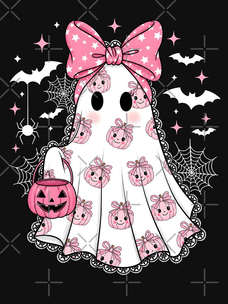 Cute Lace Ghost by Poopielandia