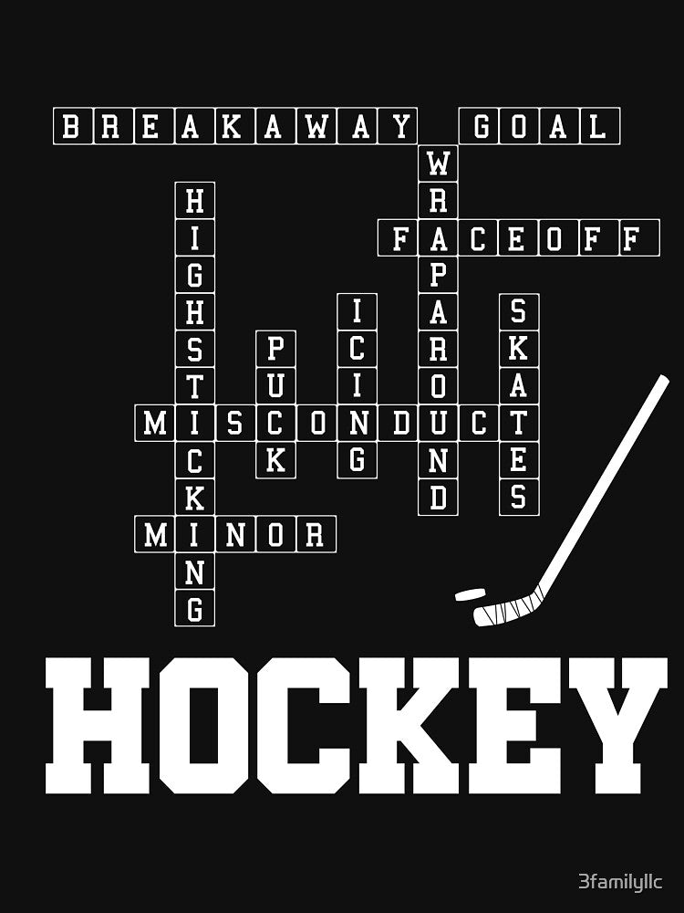 Hockey Puzzle T shirt by 3familyllc