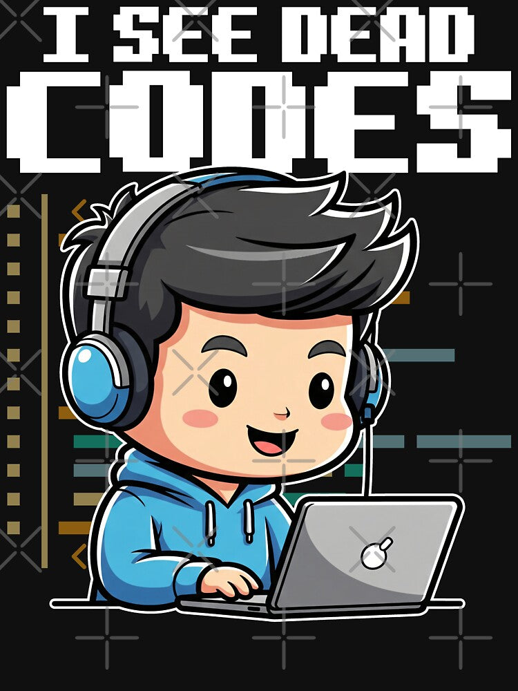 I SEE DEAD CODES - PROGRAMMER GIFT by KEF Custom