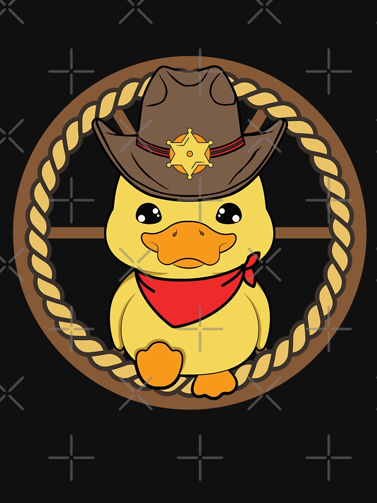 Cowboy Duck by RockBeeDesigns