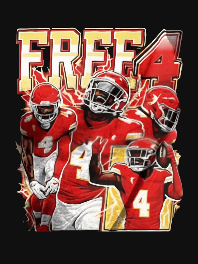 Kansas City Chiefs - Rashee Rice - Free 4 by AmeristraliaDs
