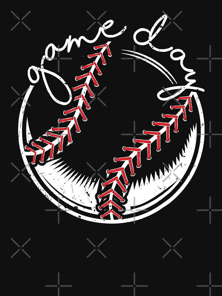 Baseball Life Game Day Vibes Baseball Softball Season Player by MichelSorour