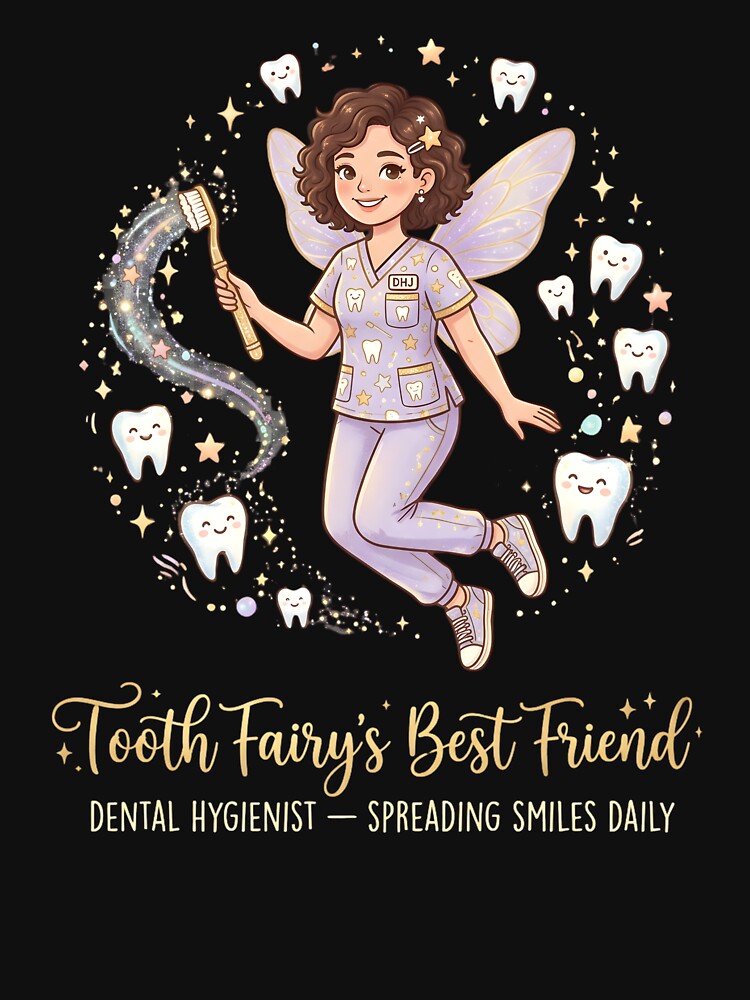 Tooth Fairys Best Friend Shirt Dental Hygienist Spreading Smiles Daily Tee Funny Dental Hygienist Gift by CottonFirst