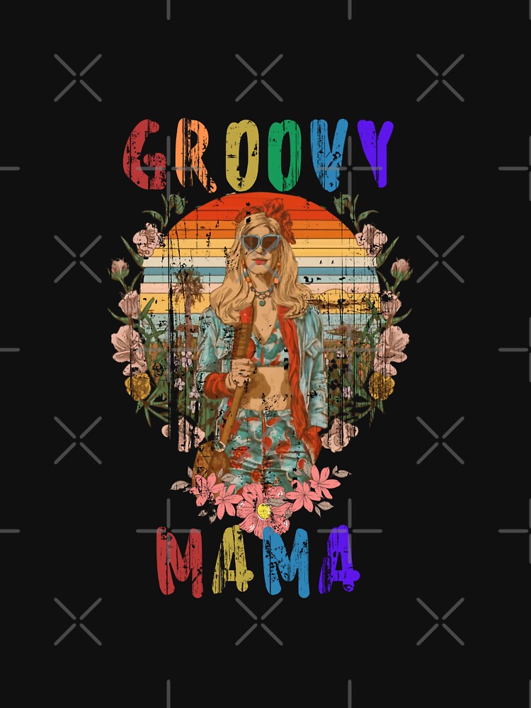 Groovy Mama 80's Retro Lover Mothers Day by Poman9810