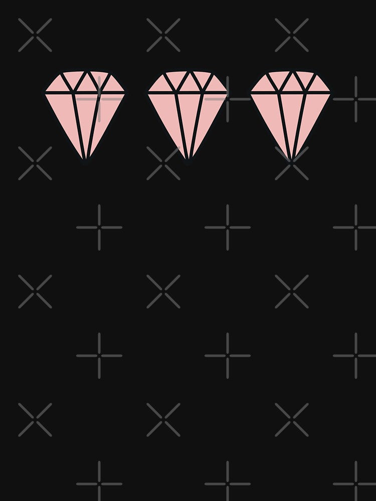 Pink girly diamonds by NastySquad