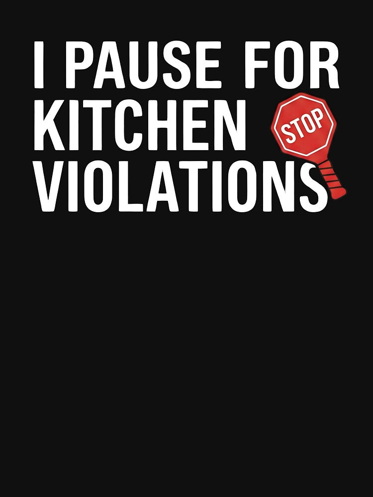 Funny I Pause For Kitchen Pickleball Humor by SocialStaticz