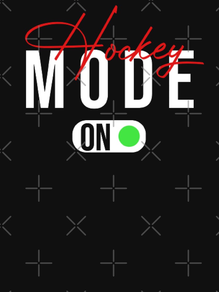 Funny Hockey Mom, Hockey Mode On, Cool Gift for Player Mom by AYACHI90