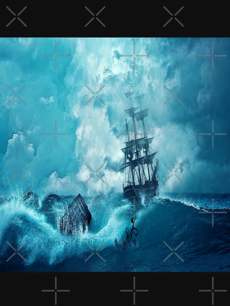 Copy of Blue Ocean storm ship by MousaObaid